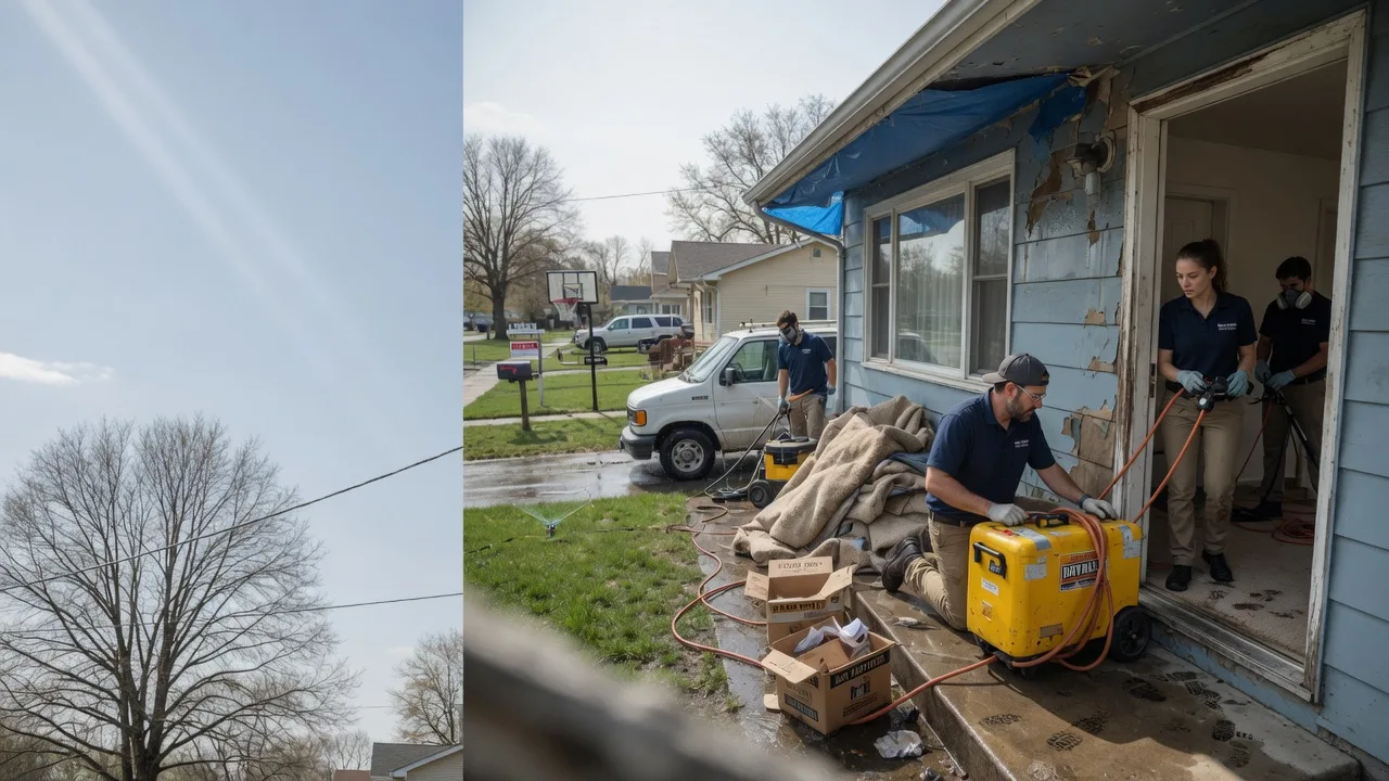Basement Flood Cleanup in Lockbourne, OH near me